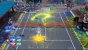 Xbox 360 - Sega Superstars Tennis - Der gelbe Schweif zeigt die Flugbahn des Balles während eines Spezialschlages an.