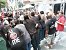 Jamie Noble betrat zu einem Live-Match den Platz, war aber in der Menschenmenge erst gar nicht auszumachen.