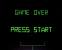 Ein Bildschirm, der immer seltener wird: Game Over!