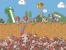 Logisch?! - Müssten nicht die Gräben in Super Mario Bros. langsam voll von "alten Marios" sein, so dass der neue Mario einfach drüberklettern kann?!