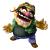 Dieses Mal steht nicht Mario im Mittelpunkt, sondern sein böser Gegenspieler Wario! In <strong>WarioWare </strong>trägt der nämlich sein Klischee-Biker-Gangster-Outfit und erfüllt alle seine Bösewicht-Kriterien. Und natürlich darf da auch nicht die hippe Fliegerbrille auf dem Helm fehlen!