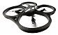 <strong>Die Parrot Ar. Drone:</strong> Dieses kuriose Gadget ist recht teuer und funktioniert nur mit iPad oder iPhone, konnte uns aber dennoch begeistern. Denn damit steuert ihr eine Miniatur- Schweberdrohne. Der Clou daran: Dank einer eingebauten Kamera seht ihr auf dem Bildschirm stets die Ego-Perspektive des Fluggerätes und könnt es wie ein Videospiel durch eure reale Umgebung steuern. Neben dem reinen Umherfliegen könnt ihr auch Dogfights gegen andere Flugdrohnen austragen oder virtuelle Gegner vom Himmel holen. Coole Idee! 