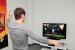Kinect Adventures im Test - Der lustige Affe nimmt einen Satz auf und spielt ihn nach den Minispielen ab.