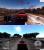 Test Drive Unlimited 2 vs. Test Drive Unlimited - Der Himmel war überwiegend in langweiligem Standard-Blau gehalten im ersten Teil. Im Nachfolger erscheint dieser nun deutlich realistischer und sogar Wolken sind nun im Himmel zu sehen.