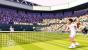 Ohne Controller oder sonstige Hardware schlagt ihr Bälle mit den Händen übers Netz. Ob das präzise funktionieren kann? Bild: Wii-Version von <strong>Grand Slam Tennis</strong>.