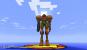 <strong>Samus Aran-Statue- Metroid</strong> - Die Weltraumamazone Samus Aran zeigt sich als Statue Minecraft. Die riesige Figur steht auf dem Symbol der "Screw Attack". Übersetzt hieß dieses Item in der NES-Version von Metroid übrigens Kreiselmine.