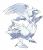 Reshiram: Mit Pokémon Schwarze Edition und Weiße Edition haben sich Ken Sugimori und sein Team künstlerisch ausgetobt.