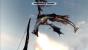 Skyrim - Drachen im glitch-igen Rückwärtsflug