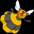 Honweisel ist Bienenkönigin und -stock zur gleichen Zeit.
