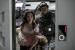Alice Braga (Frey) mit Emma Tremblay und Josh Blacker ("Crowe") in Sony Pictures' Elysium.
