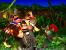 Donkey Kong 64 (1999 N64) - 
201 goldenen Bananen, 3.500 bunten Bananen, 40 Bananen-Medaillen, 20 Bananen-Feen, 40 Blaupausen, 8 Bossschlüsseln, 10 Kampfkronen, 1 Nintendo-Münze und 1 Rareware-Münze.
Au yea, DK64 war wirklich ein Fest für Freunde von 
Sammelgegenständen (:B). Nach dem großen Erfolg der Country Teile auf dem SNES, war das Abenteuer der Affenbande auch auf dem N64 rentabel. Während zu Beginn selbst Anfänger ziemlich unterfordert waren, zog der Schwierigkeitsgrad vor allem ab der 2. Hälfte extrem an und war ohne Komplettlösung auch für Profis nur schwer zu meistern.