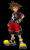 Sora aus Kingdom Hearts entspricht ziemlich genau dem Archetypen des intelligenzarmen, aber gutherzigen Japano-RPG-Helden, der ständig mit einem Lächeln durch die Welt - oh, das hatten wir ja schon. Allerdings trifft Tidus' Beschreibung eins zu eins auch auf Sora zu. Allerdings: Als Bonus rennt Sora oftmals gemeinsam mit Erbenshirn Goofy durch seine Abenteuer, und diese Doofheit MUSS einfach noch zusätzlich abfärben.