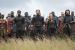 Szenenbild: "Avengers: Infinity War" - Captain America, Black Widow, der Winter Soldier und Black Panther