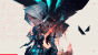 Artwork mit Jett, Phoenix, Raze, Cypher, Brimstone, Reyna und Sage