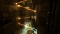 Die Aufgabe ist klar: Wir müssen Strahl für Strahl nach oben springen. Das ist jedoch gar nicht so leicht wie es sich anhört, denn die kleinste falsche Bewegung, sorgt für euren Absturz.