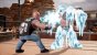 Stone Cold ist bei Battlegrounds nicht nur ein Name: Hier wird The Rock von Steve Austin vereist.