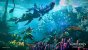 In Horizon: Forbidden West (2022) kann Heldin Aloy erstmals auch Unterwasserabschnitte erkunden und sich dort unter anderem mit Maschinen-Krokodilen herumschlagen.