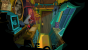 Rex war Rons erste Anlaufstelle, da seine Kunst zum Denken anregt und der nächste Schritt für Monkey Island sein soll.