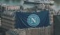 <strong>SSC Neapel</strong> - Ein Vereinsbanner verweist auf den italienischen Klub.