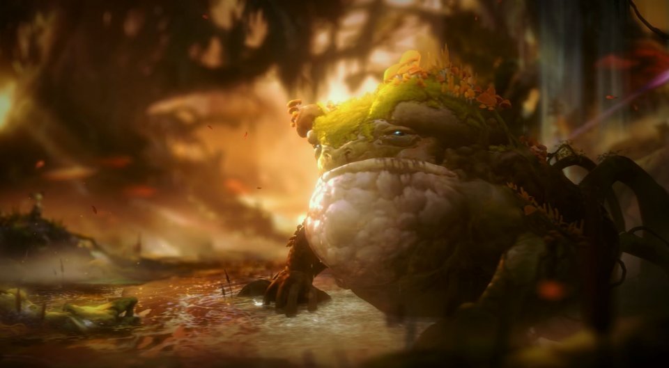 Ist das der Froschkönig? Die Figuren und Welten von Ori and the Will of the Wisps könnten auch glatt aus einem Märchenbuch stammen.