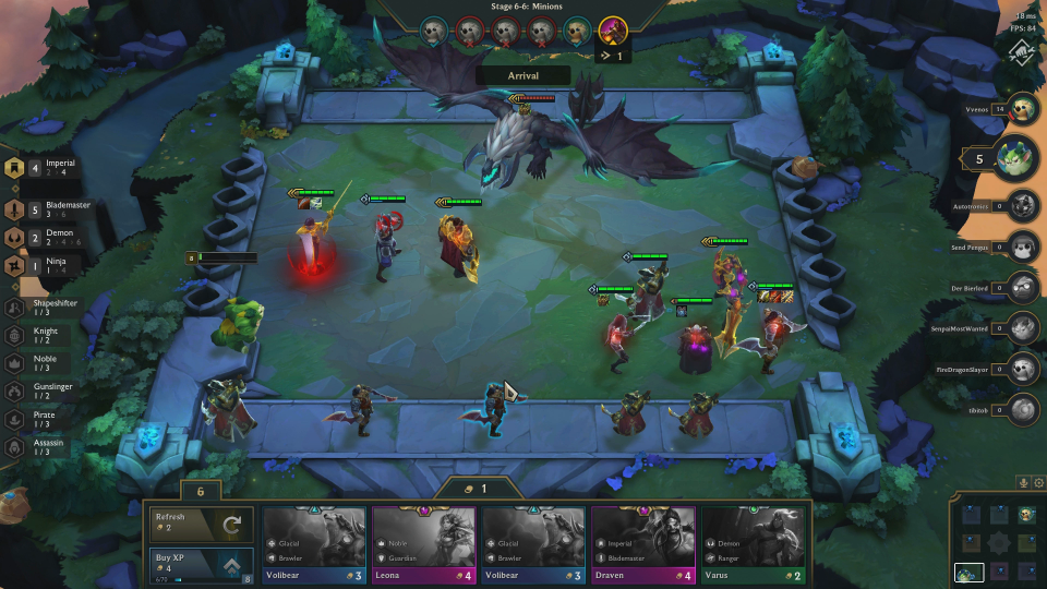 Am Ende jedes Zyklus steht ein Kampf gegen eine neutrale Einheit aus dem League-of-Legends-Universum an.