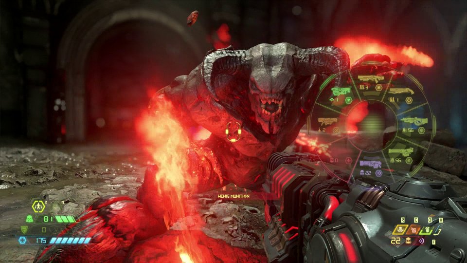 Doom Eternal ist schneller und fordernder als sein Vorgänger. Trotzdem empfinden wir den normalen Schwierigkeitsgrad als fair.