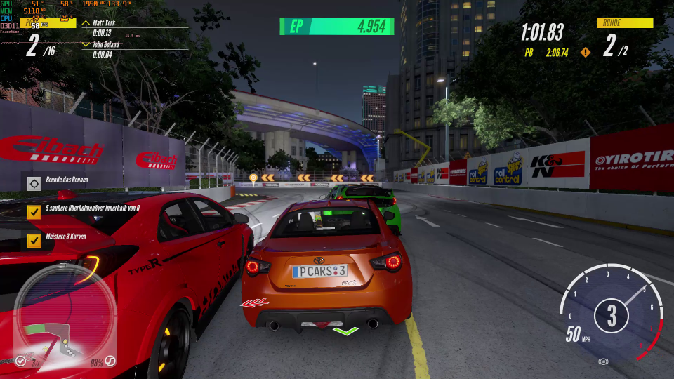 Auf dem PC macht Project Cars 3 zwar eine weitaus bessere Figur, grafisch eindrucksvoll präsentiert sich der Racer aber nie.