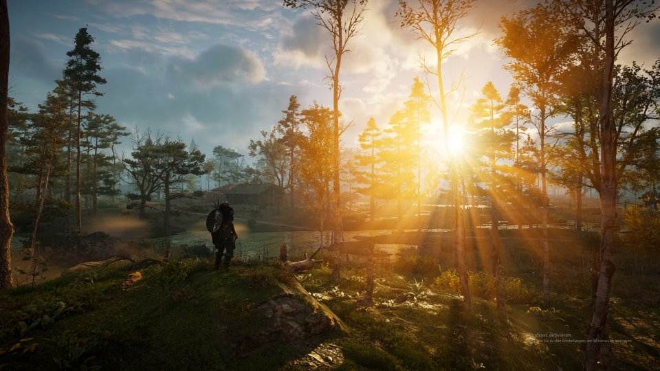 So schön können Open Worlds sein: AC Valhalla bietet nicht nur authentische Wikinger-Action, sondern auch echt was fürs Auge.