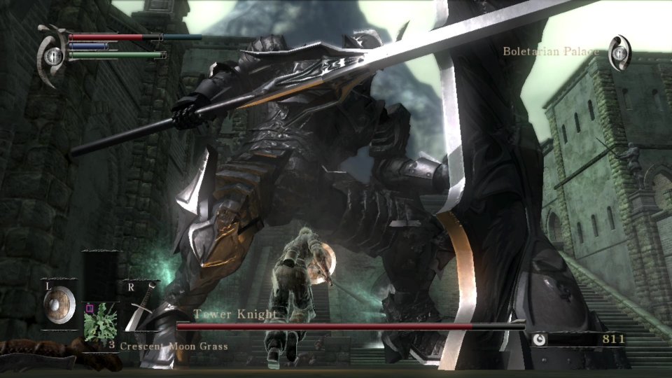 So groß der Tower Knight auch ist, so besitzt er im wahrsten Sinne des Wortes eine Achillesferse. <br> &nbsp;