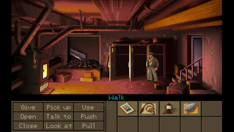 Indiana Jones and the Fate of Atlantis (1992) zählt bis zum heutigen Tage zu den umfangreichsten Adventures und begeistert selbst in trivialen Nebenschauplätzen wie einem Kohlekeller mit sagenhaften Grafiken. <br> &nbsp;