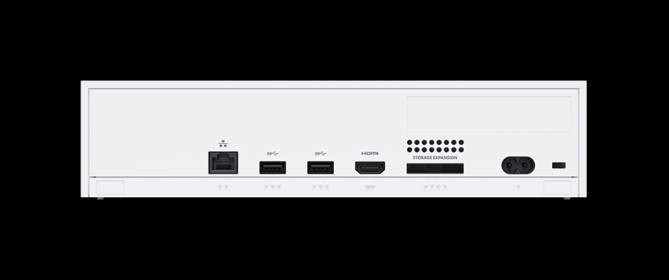 Anders als bei der Playstation 5 bieten beide neuen Xbox-Konsolen drei 3.2-USB-Anschlüsse.