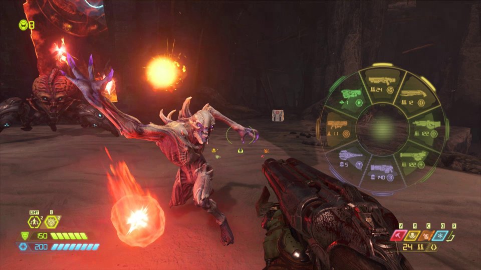 Stone Imps besiegen wir am besten mit der normalen Shotgun oder dem Wächterhammer.