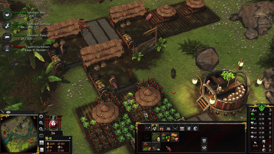 Stronghold: Warlords hat ein paar schicke Details, insgesamt haut einen die Grafik aber auch nicht vom Hocker.