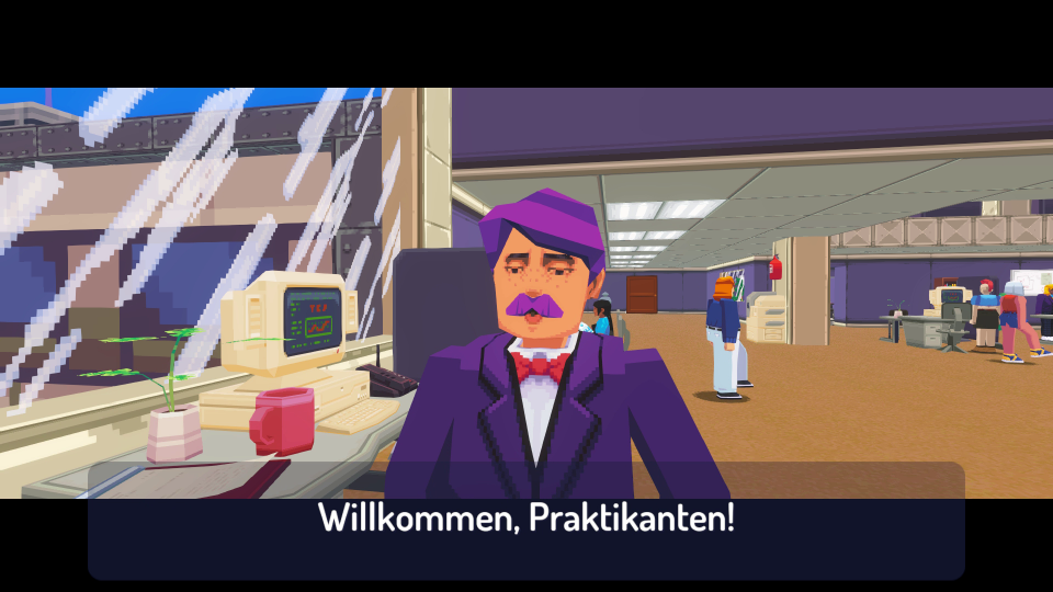 Der Mundräuber trägt lila.&nbsp;