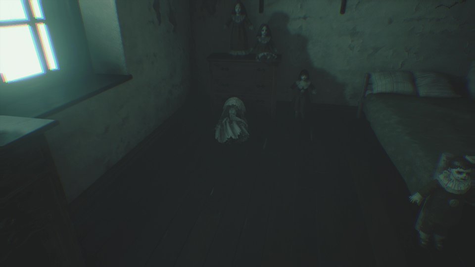 Die erste Postion ist oben im Gästezimmer.
