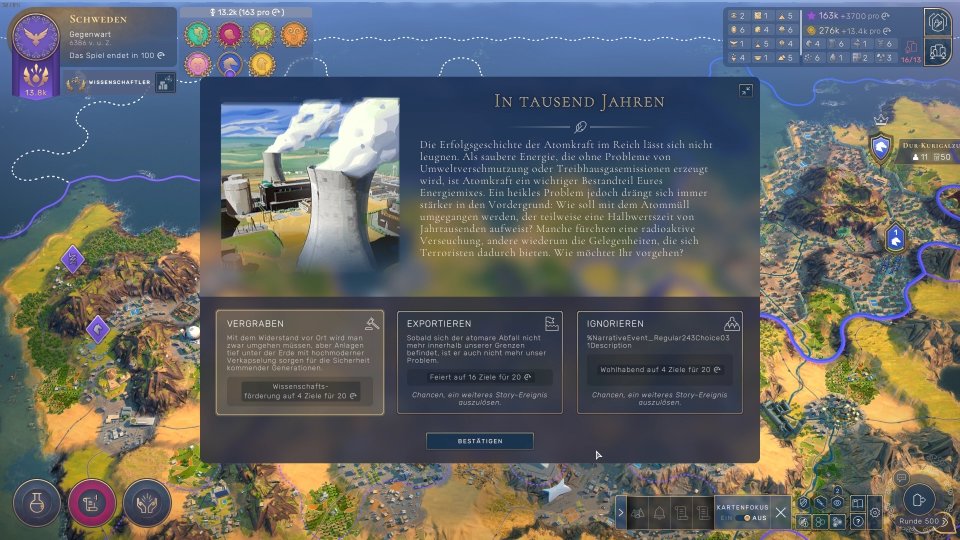 Wohin mit dem Atommüll? Die Gegenwartsepoche konfrontiert uns mit völlig neuen Problemen.