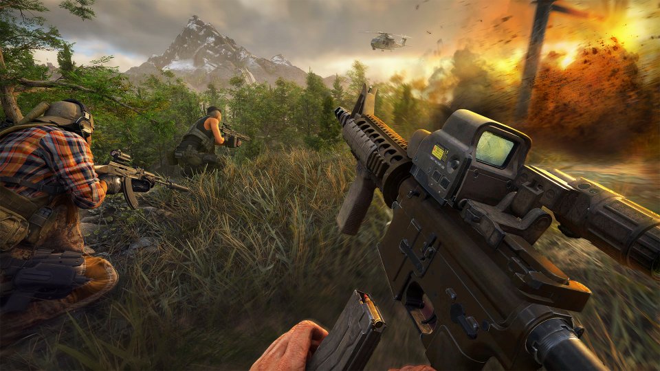 Das ist neu: Anders als Ghost Recon: Wildlands und Breakpoint setzt Frontline auf eine Ego-Ansicht. Das soll für mehr Immersion sorgen.