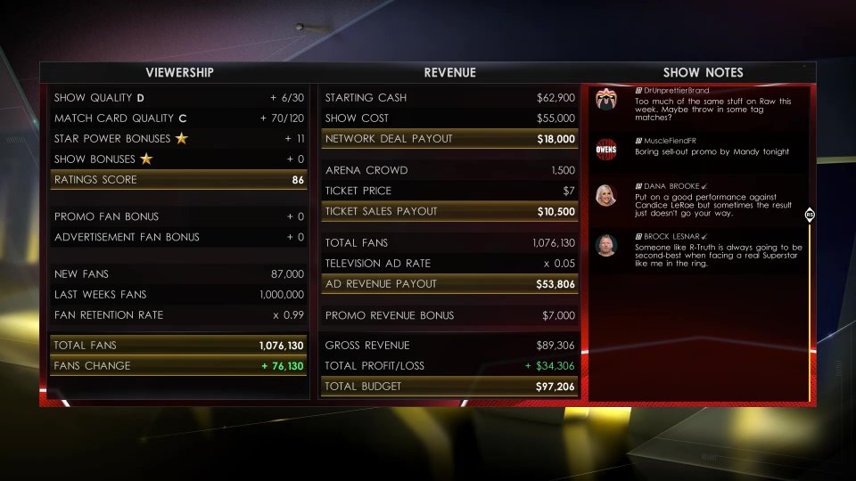 WWE 2K22: Der MyGM-Modus in der Vorschau - Taking Care of Business (10)