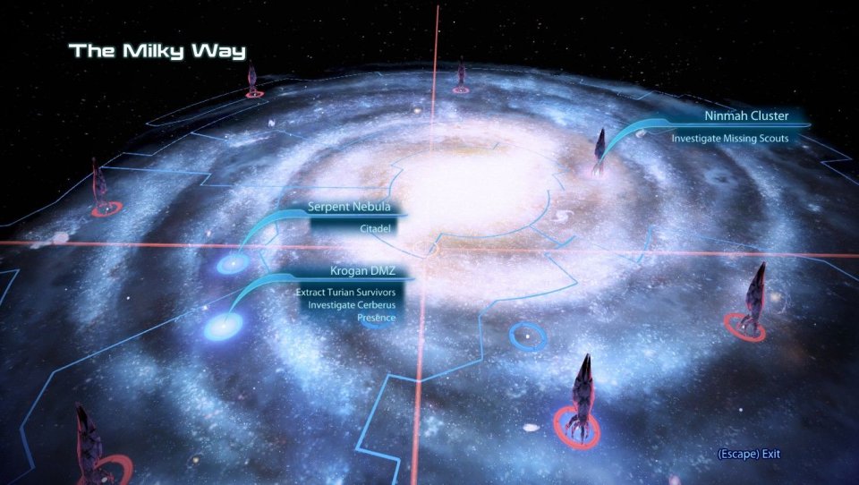 Im großen Finale der Mass-Effect-Serie erstreckt sich der Konflikt über die gesamte Galaxie. Die Größe der Expedition betont das Spiel auch im Gameplay.