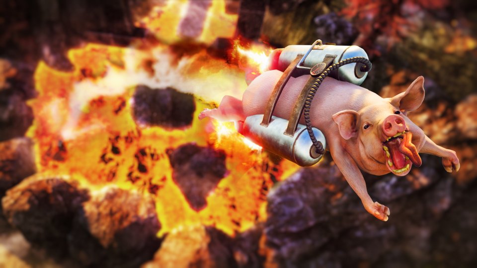 Goat Simulator 3 angespielt: Die Open-World-Sandbox in der Gamescom-Vorschau. (5)