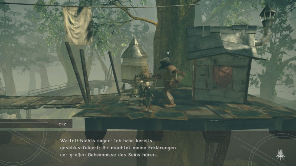 Auf Sartres Spuren: Es macht großen Spaß, den Figuren im Spiel beim Entdecken und Entschlüsseln der menschlichen Kultur zuzusehen.