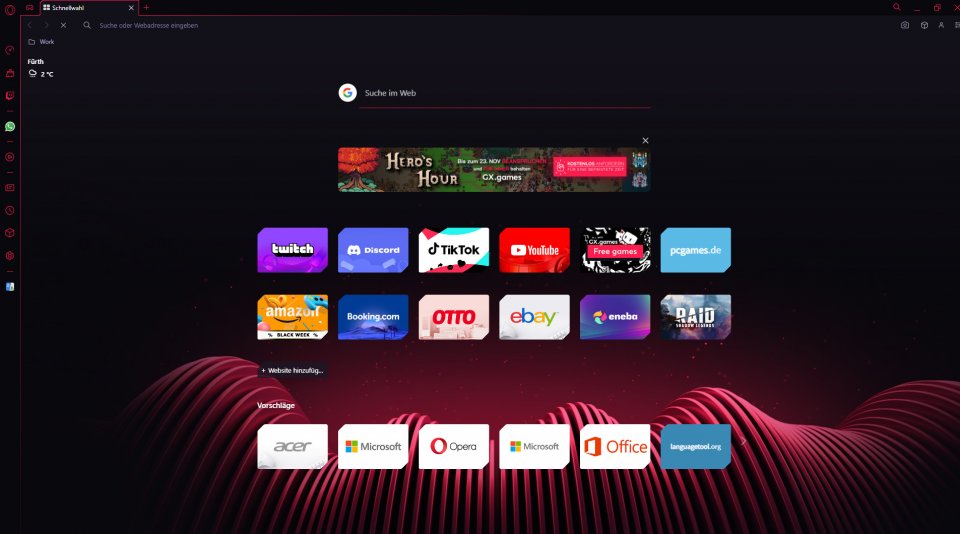 Opera GX: Ein Browser für Gamer, mit jeder Menge Schnick-Schnack (1)