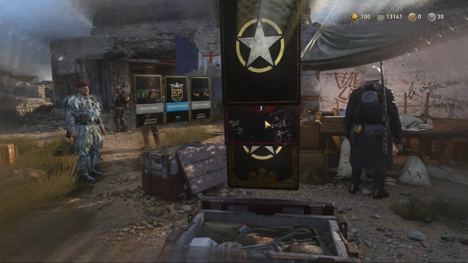 Call of Duty WWII zeigte nicht nur anderen Spielern den Inhalt eurer Lootbox, es belohnte euch auch dafür, dass ihr euren Mitspielern bei der Öffnung von Lootboxen zuschaut.