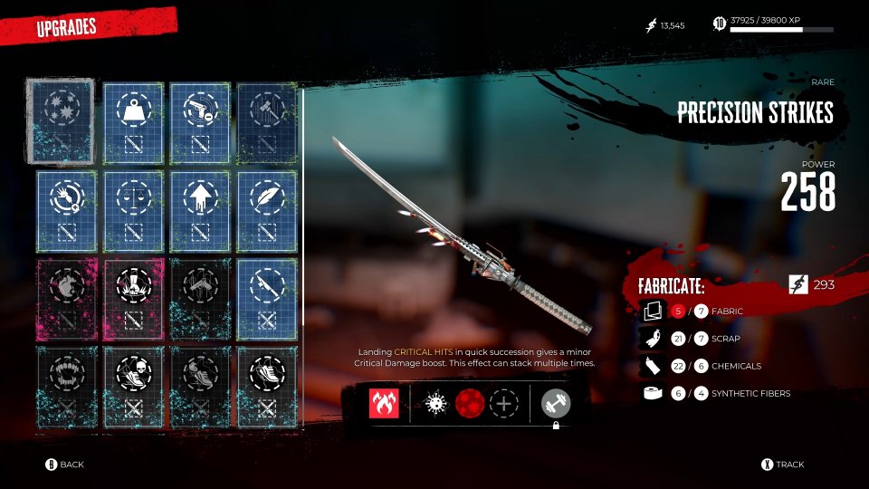 An Werkbänken könnt ihr eure Waffen reparieren und mit Upgrades ausstatten.