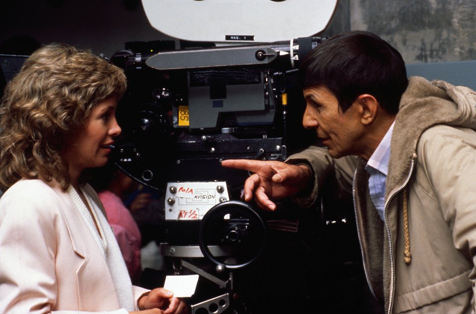 Zum zweiten Mal im Regiestuhl: Spock-Darsteller Leonard Nimoy