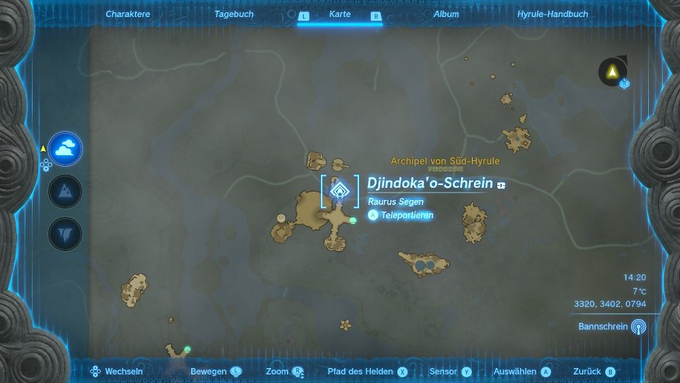Zelda: Tears of the Kingdom Guide: Alle Schreine - Fundort & Lösung