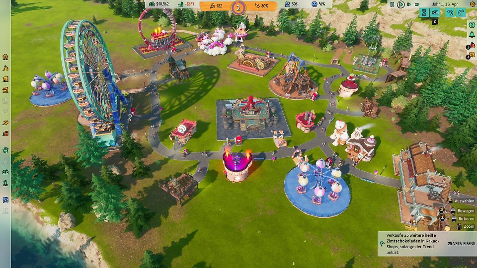 Ein Überblick über einen Freizeitpark