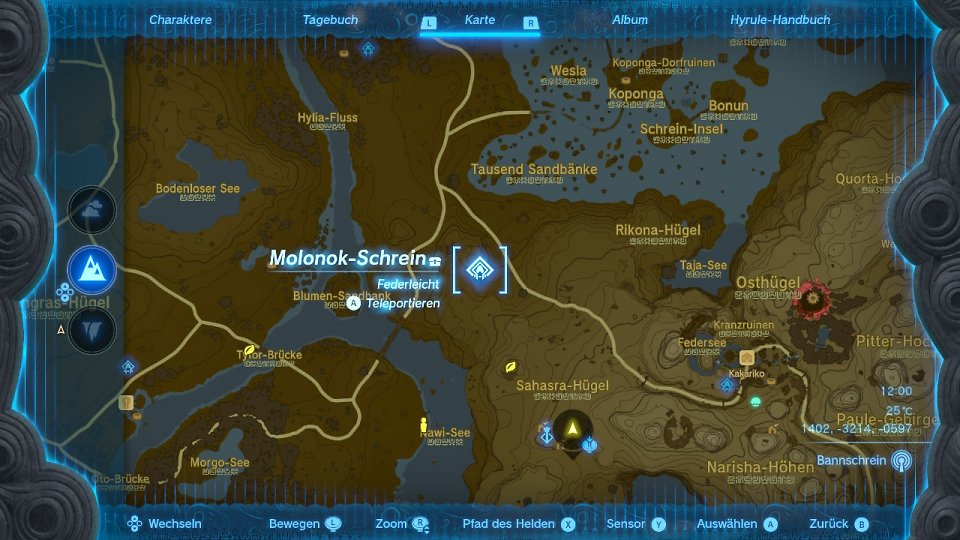 Zelda: Tears of the Kingdom Guide: Alle Schreine - Fundort & Lösung