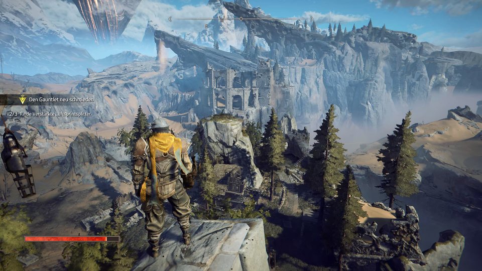 Riesige Weitsicht und hohe Bewegungsfreiheit: Atlas Fallen spielt sich ganz anders als The Surge.