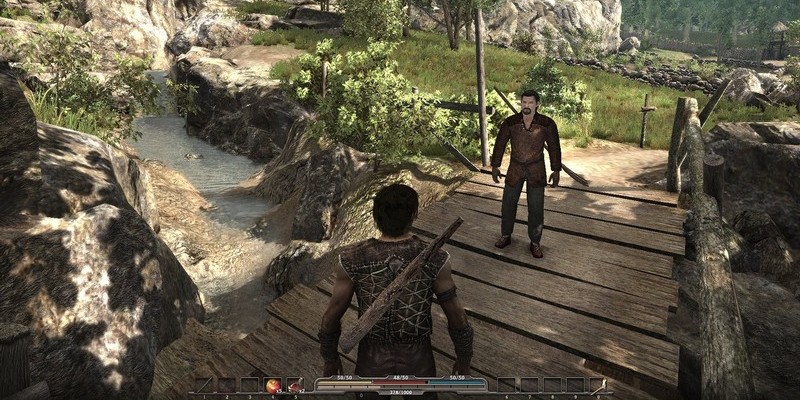 Arcania: Gothic 4 - Arcania: Gothic 4 musste während der Entwicklung merklich verkleinert werden. Die Erwartungen konnte das Spiel auch auf Konsole nicht erfüllen.